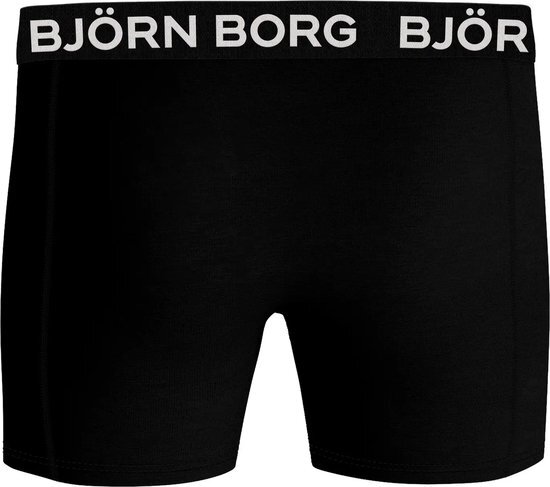 Bj&#246;rn Borg 2-pack heren boxershorts - Bamboe - S - Zwart.