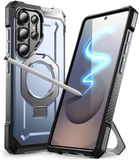 SUPCASE Samsung Galaxy S25 Ultra Hoesje | Unicorn Beetle Grip | MagSafe / Qi2 Compatibel | Magnetische Back Cover | Militaire Standaard | Kickstand | Blauw