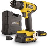 Powerplus POWX00425 Accuboormachine - 16V - Incl. 2x Accu's & Koffer