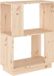 vidaXL Boekenkast/kamerscherm 51x25x70 cm massief grenenhout