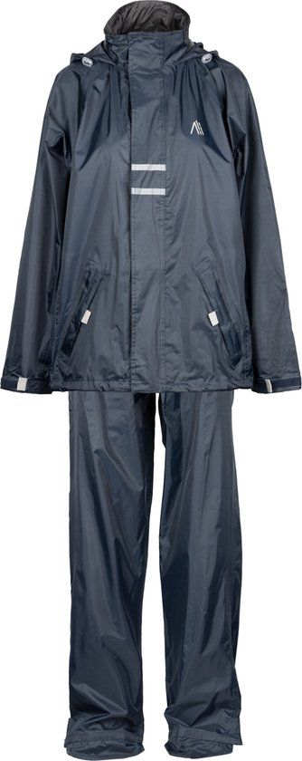 Ralka Regenpak Kinderen Unisex Maat 164 Marine - Blauw