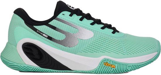 Bullpadel Vertex Vibram 25I Green Padel Shoes Juan Tello Unisex Size 45