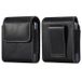 Samsung Étui à Rabat Vertical Samsung Galaxy Z Flip3 5G/Motorola Razr 5G Style Affaires - Noir