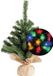 Everlands Out Of The Blue Kg Mini kerstboompje - 45 cm - incl. ruimte thema lichtsnoer 165 cm - kunststof