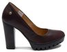 Maciejka Pumps pour femme en cuir naturel en bordeaux, toute l'année, modèle 2629W09001