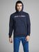 Jack & Jones JJECORP OLD LOGO SWEAT HOOD NOOS Men's Hoodie - Blue - XL