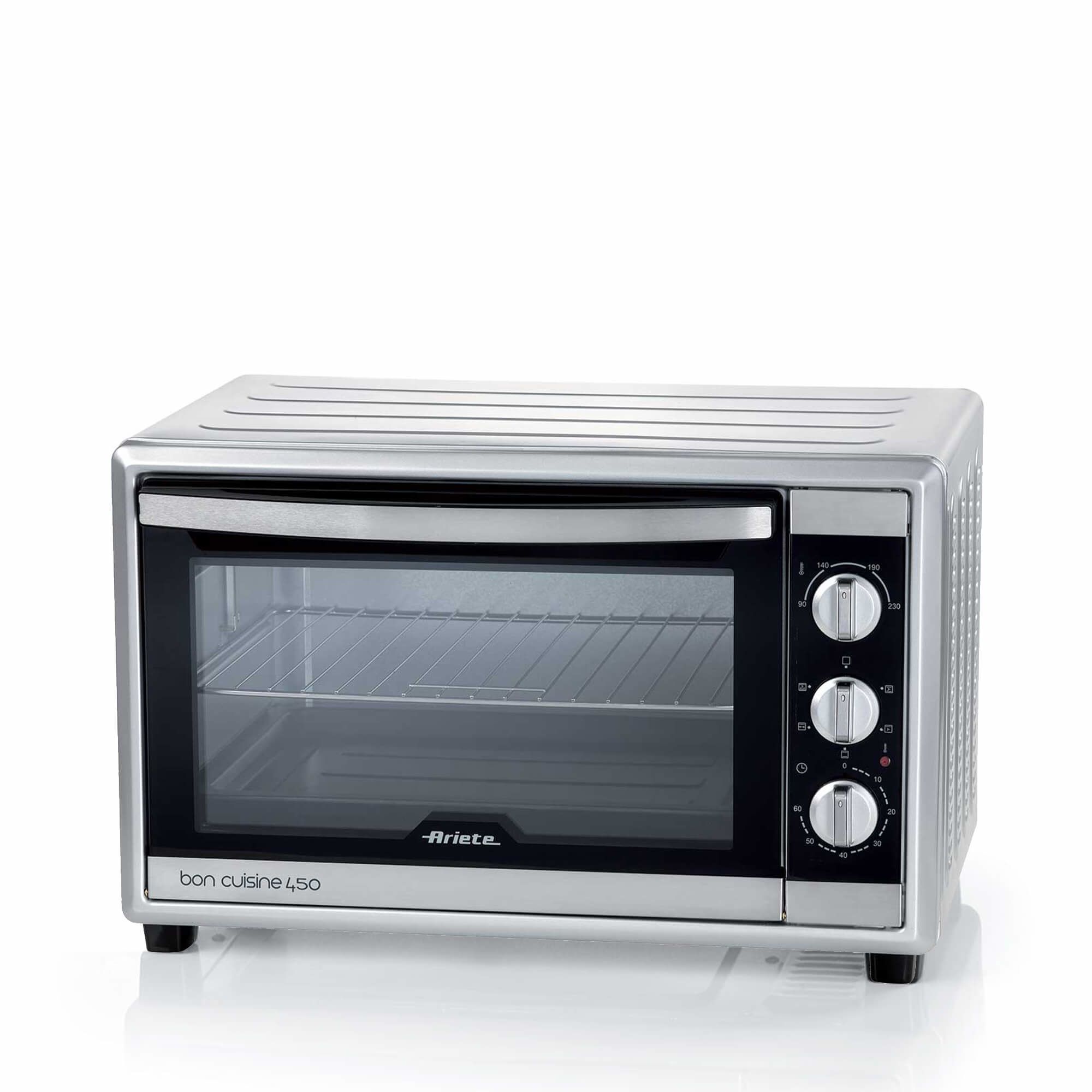 Ariete 0986/11 Bon Cuisine - 45L Electric Oven with Grill, Convection, Rotisserie - Silver