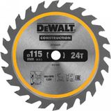 DeWALT Lame de scie circulaire pour bois - 115mm - 24T - DT20420-QZ