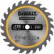 DeWALT Cirkelzaagblad voor Hout - 115mm - 24T - DT20420-QZ