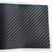 MAX6 Film de protection de pare-chocs arrière prêt à l'emploi compatible avec Renault Express Cargo 2021- - Aspect carbone