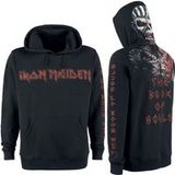 Iron Maiden Trui met capuchon - The Book Of Souls Eddie - M tot 3XL - voor Mannen - zwart
