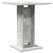 VidaXL Bistrotafel 60x60x75 cm Hout Betongrijs