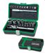 TOPTUL GADW2701 Jeu de douilles Torx-TR, Nbre/outils: 27, avec fonction de crantage