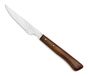 Arcos Tafelmes - steakmes tafelmes - 110 mm nitrum roestvrij staal lemmet - bruin geperst houten handvat