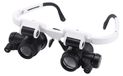 Loupe avec serre-tête, 8x, 15x ou 23x grossissement, éclairage LED