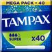 Tampax Super Tampons Met Kartonnen Inbrenghuls - 40 Stuks