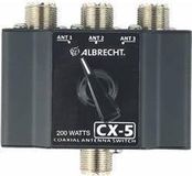 Albrecht.Audio Albrecht Antenne schakelaar CX-5 3-Weg 0-500MHz