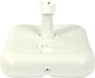 CN Continental Lesli Living Parasolvoet 10 liter - Vulbaar - Wit - Ã˜20-38mm