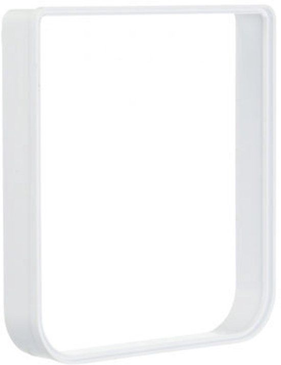 Trixie 4-weg Kattenluik met Tunnel - 2 x Tunnelstuk voor 20 x 22 cm - Wit