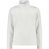 CMP Fleece 1/2 rits voor meisjes, 5 jaar, Polyester, bianco