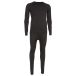 Kinetic Long Sleeve Base Layer Set Black L Man