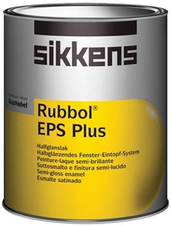 Sikkens Rubbol EPS Plus RAL7021 Zwartgrijs 1 Liter