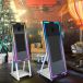 Icecat Écran tactile cabine photo reflex numérique portable 43''-65 pouce miroir magic cabine photo machine pour mariage fête activité lumière de remplissage gratuite