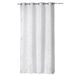 DOUCEUR D'INTERIEUR Gordijn met oogjes (140 x 260 cm) Bully wit, polyester bedrukt zilver