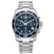 JDM Military Polshorloge Heren JDM-WG019-02 Kwarts Blauw Saffierglas Staal Zilverkleurig 10 ATM