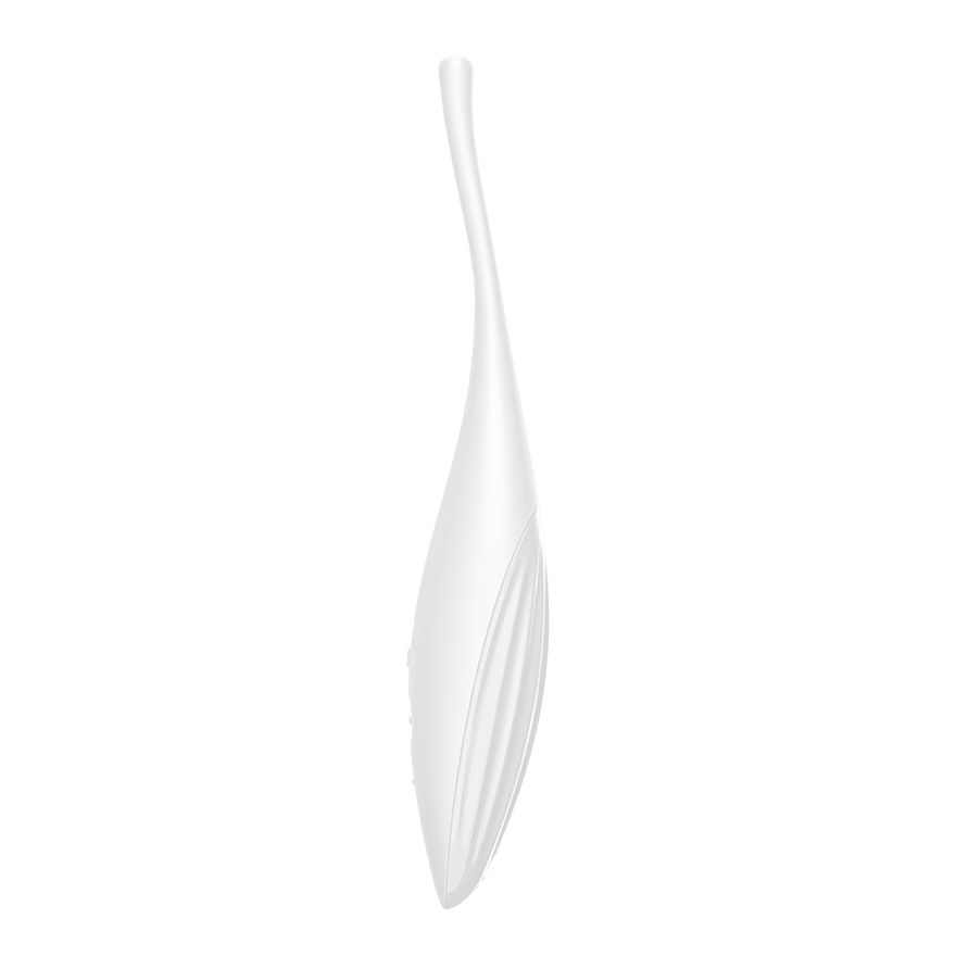 Satisfyer Twirling Joy Ambidextrous Clitoral & Vaginal Stimulator - White