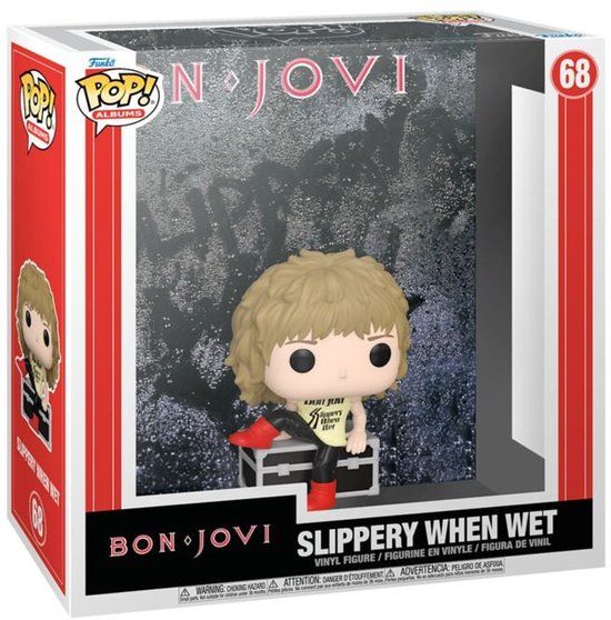 Funko Pop! Albums Bon Jovi Slippery When Wet Vinyl Figur 68