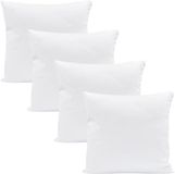 Unyqoos® Set de 4 coussins, 45 x 45 cm