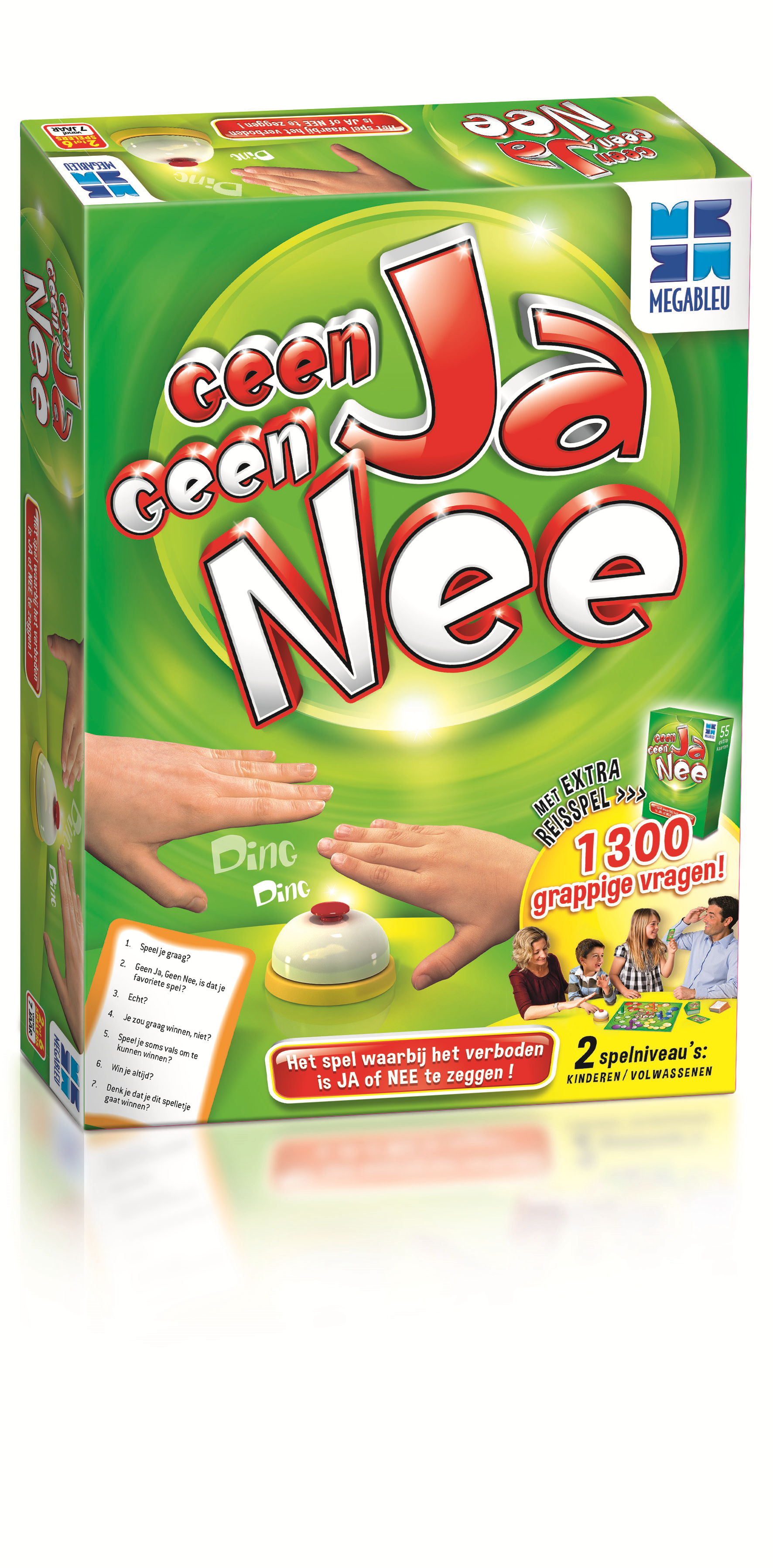 Megableu Geen Ja Geen Nee - Bordspel - Multicolor