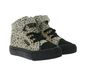 BRITISH KNIGHTS Baskets montantes Dee pour tout-petits, à motifs, à lacets et bout renforcé B48-3728I-01 Beige/Noir