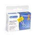 Rapesco 1351 19 mm Papierklemmen met Grappige Gezichtjes, 20 Stuks | Felgeel