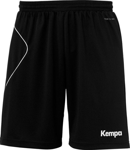 Kempa Curve Sportbroek - Maat XXXL - Zwart/Wit - Heren