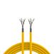 EFB Elektronik Draka UC2000/UCFUTURE COMPACT22 Cat.8.2 S/FTP H AWG 22 geel, 1000 m