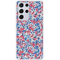 Samsung Galaxy S21 Ultra Liberty Wiltshire Bleu Bedrukt Siliconen Hoesje