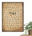 Icecat Affiche de postures de yoga pour la maison et la salle de sport