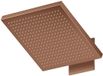 Hotbath Ace AC194 hoofddouche Velvet vierkant geborsteld koper PVD