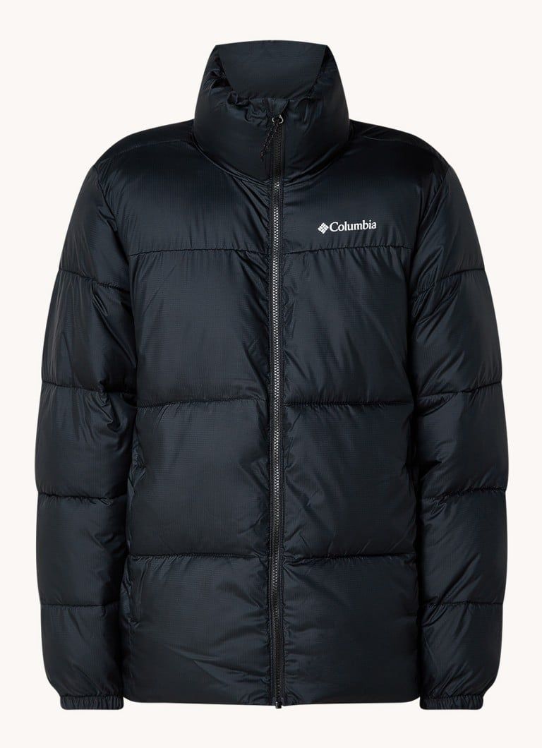 Columbia Puffect puffer jack met ristzakken en logo