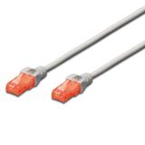 Ewent Netwerkkabel Patch Cat 6 U/UTP, AWG 24/7, 2 x RJ45 7 M grijs