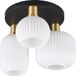 TRIO DIVA - Plafondlamp - Messing mat - excl. 3x E27 8,5 W