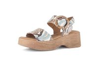 Gabor Dames Platte Sandalen Python Vecchi Leer 38.5