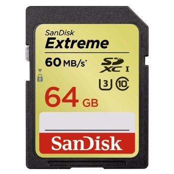 SanDisk 64GB SanDisk SDXC, UHS-I