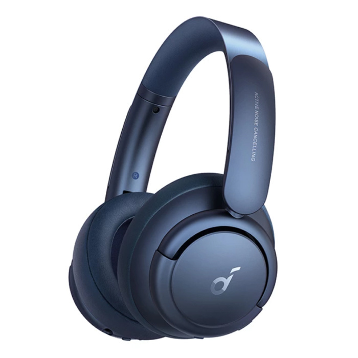 Anker Life Q35 Draadloze Koptelefoon Headset - LDAC Wireless ANC Headphones Stereo Studio Blauw