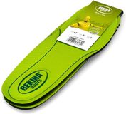 Bekina Semelles ergonomiques pour hommes et femmes, confort optimal, 2 couches, amortissant, antitranspirant, lavable, Vert, Taille 49