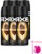 Axe 6 x Magnum Gold Caramel Billionaire Deodorant Bodyspray 150 ml