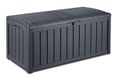Keter Glenwood Boîte de rangement rectangulaire graphite 390L
