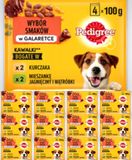 Pedigree Natvoer voor honden, gelei, kip en lam, multipack (13 verpakkingen x 4 zakken x 100 g)